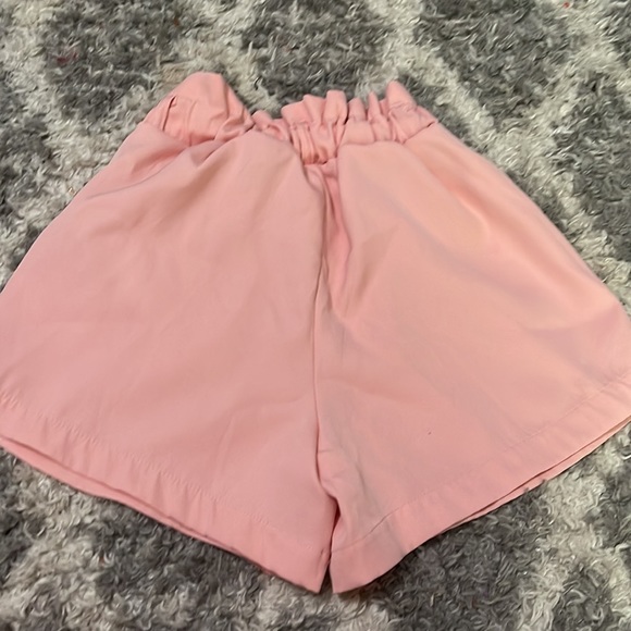 Diszy lizzy elastic ruffle pony pink shorts SZ: XS - Picture 2 of 2